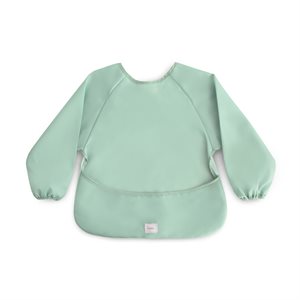 Mushie ​​Long Sleeve Bib​ - Roman Green